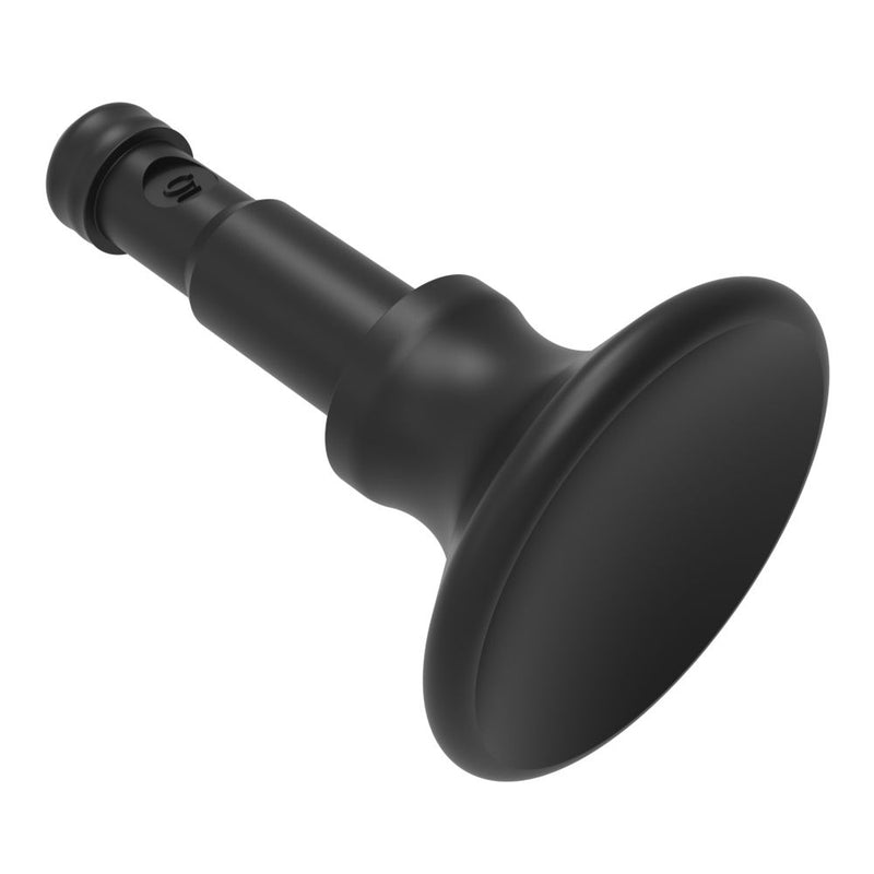 SOUTHCO NYLATCH Panel Fastener Plunger, 7.9mm (.313 in) Diameter, Easy Grip Head Style, Nylon, Black [NY-5P-55-1-50]