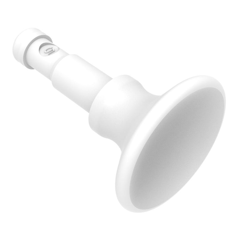 SOUTHCO NYLATCH Panel Fastener Plunger, 7.9mm (.313 in) Diameter, Easy Grip Head Style, Nylon, White [NY-5P-55-1-51]