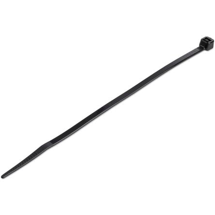 StarTech.com Cable Tie, Cable Ties, 150mm x 4 mm, Black Nylon, Pk-1000 [CBMZT6BK]; 102-545