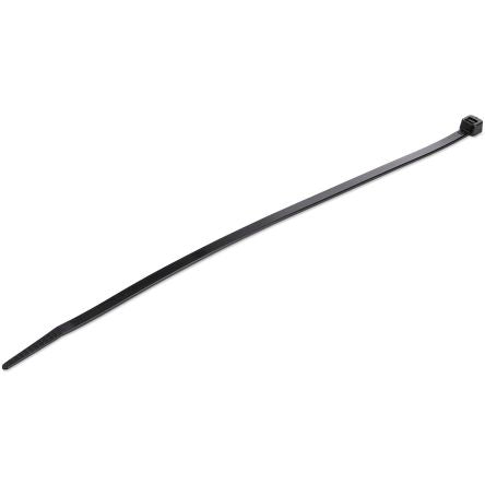 StarTech.com Cable Tie, Cable Ties, 250mm x 4 mm, Black Nylon, Pk-1000 [CBMZT10BK]; 102-584