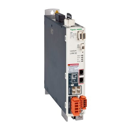 Schneider Electric 0.8 kW Servo Drive, 208 → 480 V, 3 Phase, 1.5 A, Servo Controller Function, 24 V dc [LXM52DU60C41000]; 110-266