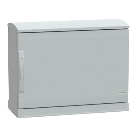 Schneider Electric PanelSeT Series Fibreglass Reinforced Polyester Single-Door-Door Floor Standing Enclosure, Opaque [NSYPLAZT573G]; 110-294