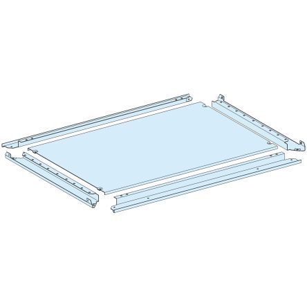 Schneider Electric PrismaSeT P Series Sheet Steel RAL 9003 Plain Door, 600mm H, 800mm W for Use with PrismaSeT [LVS08688]; 119-541
