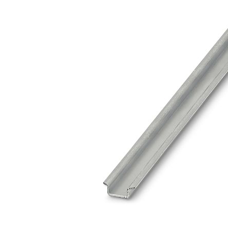 Phoenix Contact Steel Unperforated DIN Rail, 1000mm x 15mm x 6mm [1207643]; 129-650