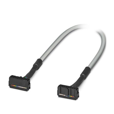 Phoenix Contact CK2211 Series Round IDC Socket Cable Assembly, 2.54mm Pitch, 3m Length, IDC to IDC [2299330]; 129-901