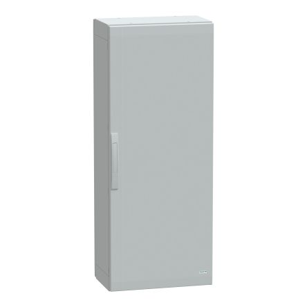 Schneider Electric PanelSeT Series Fibreglass Reinforced Polyester Single-Door-Door Floor Standing Enclosure, Opaque [NSYPLA1253G]; 130-399
