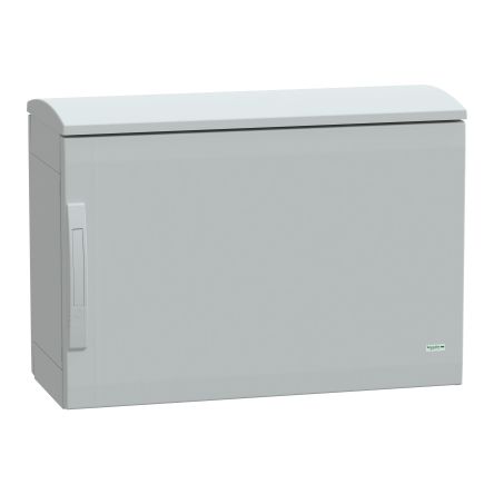 Schneider Electric PanelSeT Series Fibreglass Reinforced Polyester Single-Door-Door Floor Standing Enclosure, Opaque [NSYPLAT573G]; 130-465