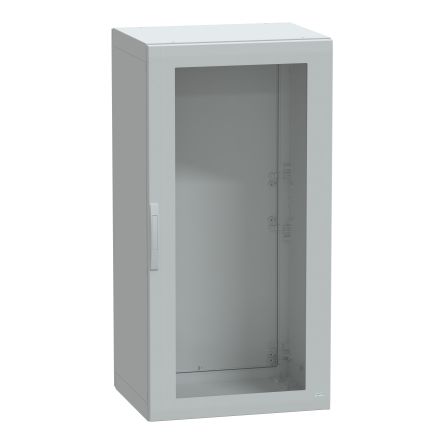 Schneider Electric PanelSeT Series Fibreglass Reinforced Polyester Single-Door-Door Floor Standing Enclosure, [NSYPLA1576TG]; 130-472