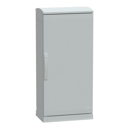 Schneider Electric PanelSeT Series Fibreglass Reinforced Polyester Single-Door-Door Floor Standing Enclosure, Opaque [NSYPLAZT1053G]; 130-765