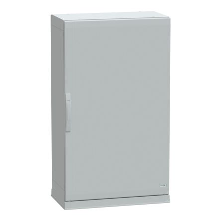 Schneider Electric PanelSeT Series Fibreglass Reinforced Polyester Single-Door-Door Floor Standing Enclosure, Opaque [NSYPLAZ1274G]; 130-768