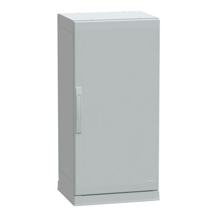 Schneider Electric PanelSeT Series Fibreglass Reinforced Polyester Single-Door-Door Floor Standing Enclosure, Opaque [NSYPLAZ1054G]; 130-769