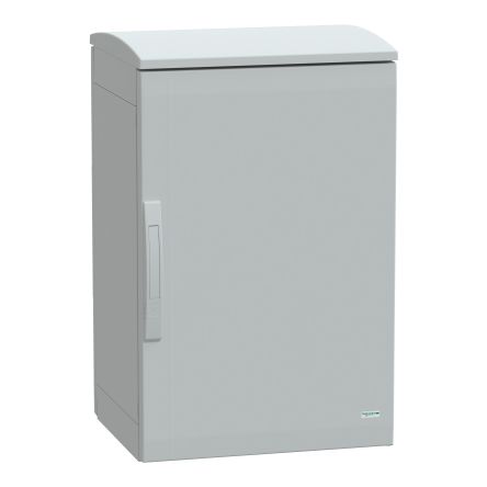 Schneider Electric PanelSeT Series Fibreglass Reinforced Polyester Single-Door-Door Floor Standing Enclosure, Opaque [NSYPLAT754G]; 130-773