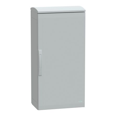 Schneider Electric PanelSeT Series Fibreglass Reinforced Polyester Single-Door-Door Floor Standing Enclosure, Opaque [NSYPLAT1053G]; 130-777