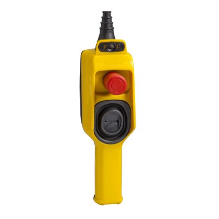 Schneider Electric SPST Slow Action Push Button Pendant Station, 10A [XACD21A0101]; 130-884