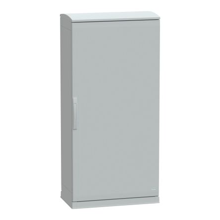 Schneider Electric PanelSeT Series Fibreglass Reinforced Polyester Single-Door-Door Floor Standing Enclosure, Opaque [NSYPLAZT1574G]; 130-950