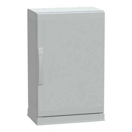Schneider Electric PanelSeT Series Fibreglass Reinforced Polyester Single-Door-Door Floor Standing Enclosure, Opaque [NSYPLAZ753G]; 130-951