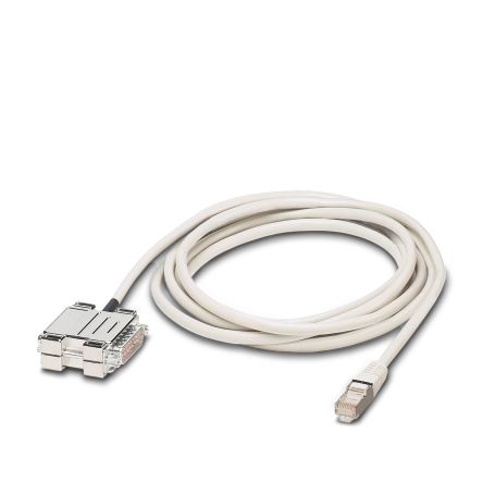Phoenix Contact Male RJ45 D-Sub Cable, 2.5m [2981664]; 131-178