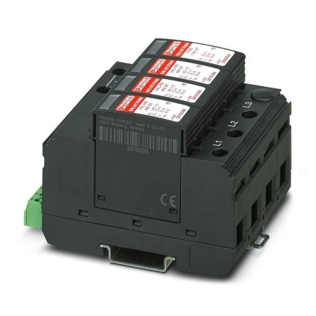 Phoenix Contact 1 Phase Surge Arrester, DIN Rail Mount [2910476]; 131-800