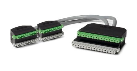 Phoenix Contact CAB-MSTB Series Cable for Use with Honeywell C300 Universal I/O, 30 V ac/dc [2908405]; 133-861