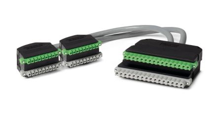 Phoenix Contact CAB-MSTB Series Cable for Use with Honeywell C300 Universal I/O, 30 V ac/dc [2908407]; 133-864