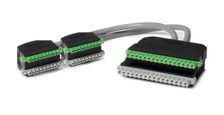 Phoenix Contact CAB-MSTB Series Cable for Use with Honeywell C300 Universal I/O, 30 V ac/dc [2908409]; 133-867