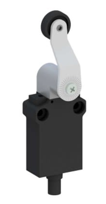 RS PRO Roller Lever Limit Switch, 1NO/1NC, IP67, Thermoplastic Housing, 400V ac Max, 10A Max [0]; 136-256