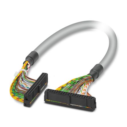 Phoenix Contact CK2211 Series Round IDC Socket Cable Assembly, 2.54mm Pitch, 4m Length, IDC to IDC [2289052]; 170-642