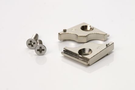RS PRO Metal Adaptor, For Use With Heavy Duty Power Connectors [0]; 180-108