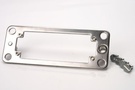 RS PRO Docking Frame, For Use With 24B Size Heavy Duty Connectors [0]; 180-123