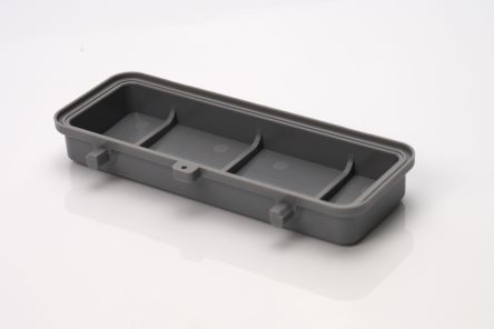 RS PRO Plastic Cover, For Use With RS Pro Size 24B Housing [0]; 180-124