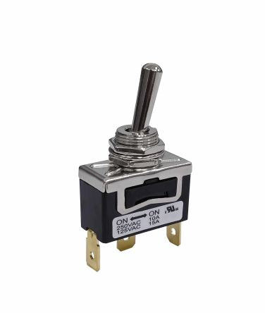RS PRO Toggle Switch, Panel Mount, On-None-On, SPDT, Solder Lug Terminal, 125, 250V ac [0]; 186-271