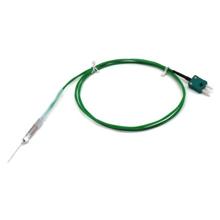 ProsensorSAIG Type K Temperature Sensor 30mm Length, 1mm Diameter, -50°C → +200°C [SAIG30]; 192-066