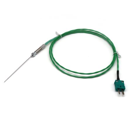 ProsensorSAIG Type K Temperature Sensor 60mm Length, 1mm Diameter, -50°C → +200°C [SAIG60]; 192-068