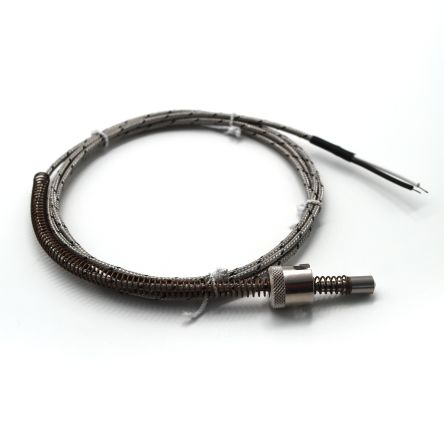 ProsensorSPPJ15 Type J Temperature Probe 13mm Length, 8mm Diameter, -50°C → +450°C [SPPJ15-I-20]; 192-153
