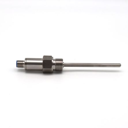 Prosensor PT100 Temperature Probe, 6mm Dia, 100mm Long, 3 Wire, G1/2, Class A +250°C Max [PMS1212-100]; 192-191