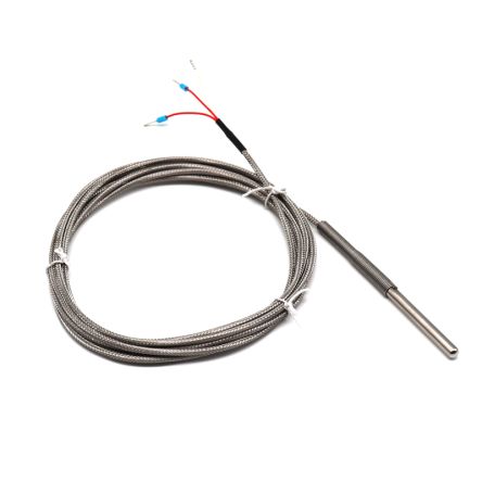Prosensor PT100 Temperature Probe, 6mm Dia, 100mm Long, 3 Wire, Class A +450°C Max [SL100SV1-1M]; 192-221