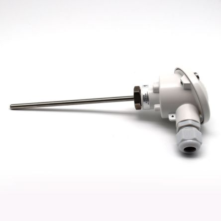 Prosensor PT100 Temperature Probe, 6mm Dia, 100mm Long, 3 Wire, M20, Class A +250°C Max [BLC61001]; 192-296