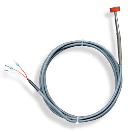 Prosensor PT100 Temperature Probe, 19mm Dia, 19mm Long, 3 Wire, Magnetic, Class A +180°C Max [SPAIM]; 192-302