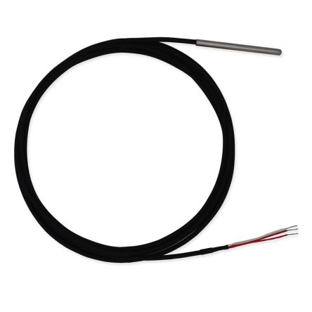 Prosensor PT100 Temperature Probe, 4mm Dia, 100mm Long, 3 Wire, Class A +105°C Max [SL4100-1M]; 192-346