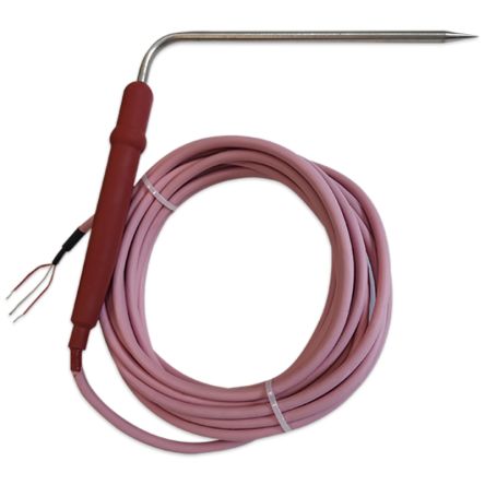 Prosensor PT100 Temperature Tip Probe, 5mm Dia, 150mm Long, 3 Wire, Probe, Class A +250°C Max [SAPCS51501-5M]; 192-365