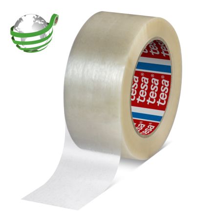 Tesa 60418 Transparent Packing Tape, 132m x 50mm [60418-00000-00]; 207-783