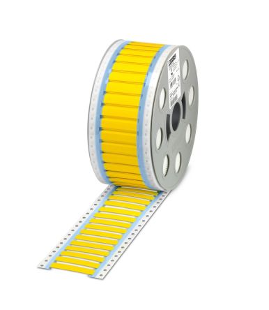 Phoenix Contact Halogen Free Heat Shrink Cable Sleeve, Yellow 2.1 → 6.4mm Sleeve Dia. x 60mm Length 3:1 Ratio, [0803104]; 268-791