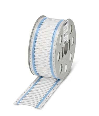 Phoenix Contact Halogen Free Heat Shrink Cable Sleeve, White 0.8 → 2.4mm Sleeve Dia. x 60mm Length 3:1 Ratio, [0800392]; 268-881