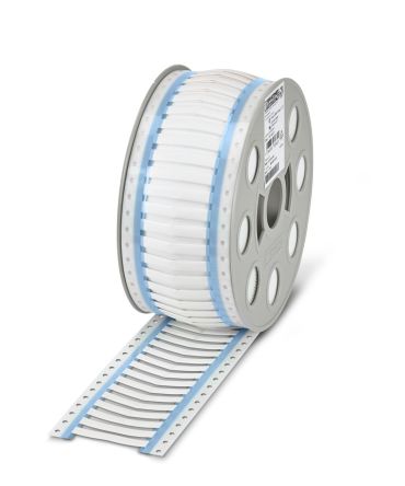 Phoenix Contact Halogen Free Heat Shrink Cable Sleeve, White 1.6 → 4.8mm Sleeve Dia. x 30mm Length 3:1 Ratio, [0800395]; 268-882