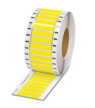 Phoenix Contact Halogen Free Heat Shrink Cable Sleeve, Yellow 3.2 → 6.4mm Sleeve Dia. x 30mm Length 2:1 Ratio, [0801023]; 268-884
