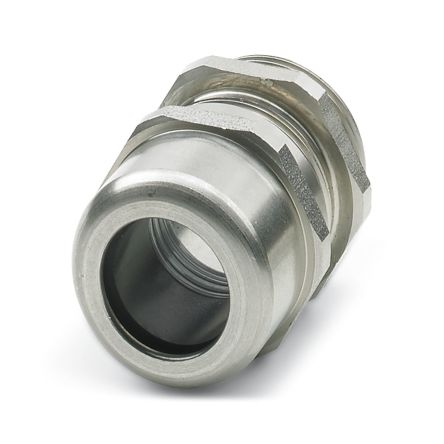 Phoenix Contact G-INS Series Silver PA 6 Cable Gland, M40 Thread, 19mm min., 28mm max., IP66, IP68, IP69 [1424546]; 269-175