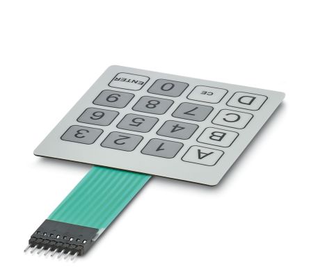 Phoenix Contact 16 Key Polyester Membrane Keypad [2203568]; 269-241
