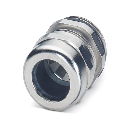 Phoenix Contact 14111 Series Brass Brass Cable Gland, M63 Thread, 32mm min., 42mm max., IP68 [1411194]; 269-272