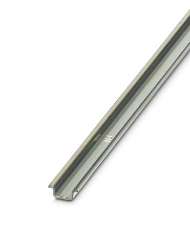 Phoenix Contact Steel DIN Rail, C Compatible, 304mm x 15mm x 5mm [3002629]; 269-411
