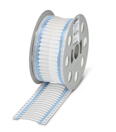 Phoenix Contact Halogen Free Heat Shrink Cable Sleeve, White 0.8 → 2.4mm Sleeve Dia. x 30mm Length 3:1 Ratio, [0800394]; 269-421